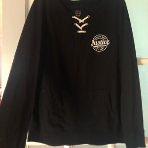 Justice sweatshirt